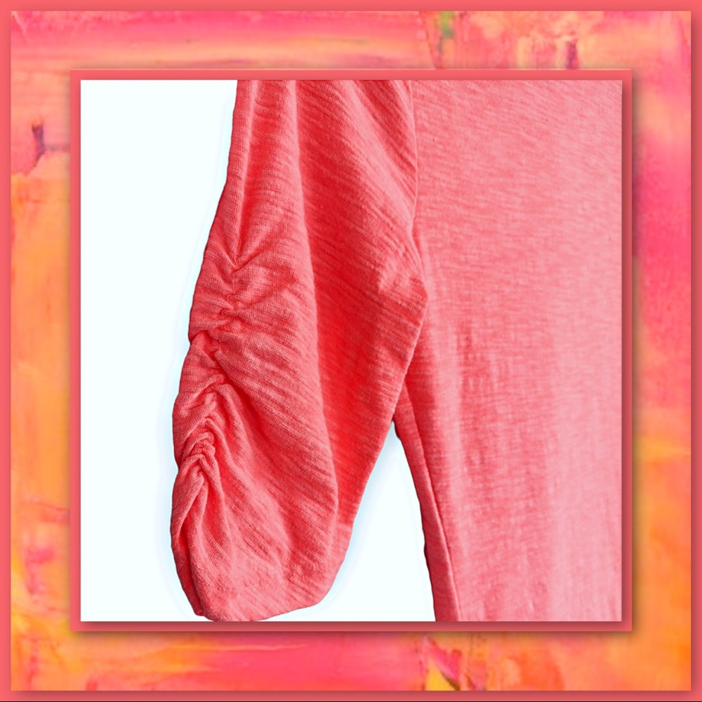 3/$10, 5/$15 - Basic Editions Lace Panel Tee - Picture 4 of 5